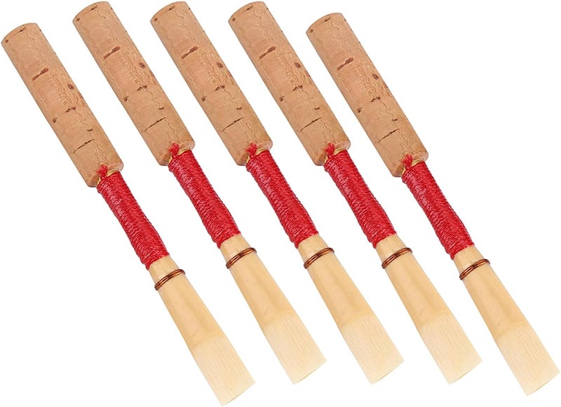 Socobeta Handmade Oboe Reeds, Plastic Box Musical Instrument Part Medium Soft Oboe Reeds for Daily Use for Beginners And Intermediate Players - Image 4